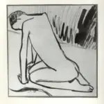 Pozzati, Severo , Nudo