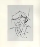 Prampolini, Enrico , Ritratto del poeta Luciano Folgore