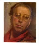 Protti, Alfredo , Autoritratto