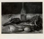 Pucci, Silvio , Frutta e verdura sul tavolo