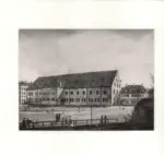 Quaglio, Domenico , Die alte reitschule imJahre 1821 -