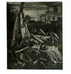 Rambaldi, Emanuele , Pesci in paesaggio invernale