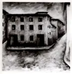 Rosai, Ottone , Scorcio di case