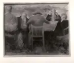 Anonimo , Rosai, Ottone - sec. XX - Tavolo rosa