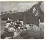 Rosai, Ottone , Paesaggio stilizzato