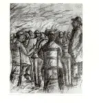 Rosai, Ottone , Uomini riuniti intorno a un tavolo