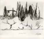 Rosai, Ottone , Ulivi e case