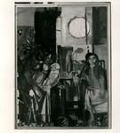 Saetti, Bruno , Figure in un interno