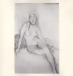 Salvadori, Aldo , Nudo seduto