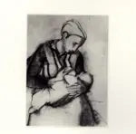 Salvadori, Aldo , Madre che allatta