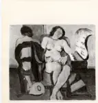 Santomaso, Giuseppe , Nudi seduti e strumenti musicali