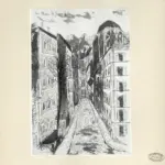 Sassu, Aligi , Rue Elis&eacute; des beaux arts, Parigi