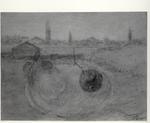 Semeghini, Pio , Paesaggio con frutta
