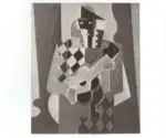 Severini, Gino , Arlecchino con chitarra