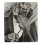 Severini, Gino , Le violiniste de societ&eacute;