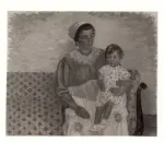 Severini, Gino , Ritratto di una balia e di una bimba (Romana Severini)