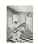 Severini, Gino , Pulcinella con chitarra