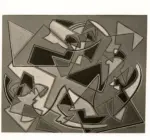 Severini, Gino , Rythme d'objets (panier d'oranges)