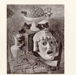 Severini, Gino , Natura morta con maschera