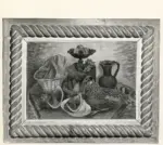 Severini, Gino , Natura morta con la gallina