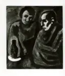 Sironi, Mario , Uomo e donna all'osteria