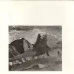 Sironi, Mario , Paesaggio con montagne