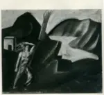 Sironi, Mario , Figura nel paesaggio