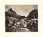 Anonimo , Tallone, Guido - sec. XX - Lago nero