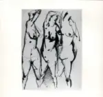 Tavernari, Vittorio , Tre nudi femminili in piedi