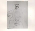 Tavernari, Vittorio , Ritratto di militare seduto