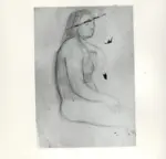 Tavernari, Vittorio , Nudo femminile seduto