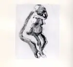 Tavernari, Vittorio , Nudo femminile seduto