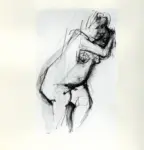 Tavernari, Vittorio , Nudo femminile seduto