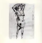 Tavernari, Vittorio , Nudo femminile