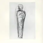 Tavernari, Vittorio , Studio per angelo annunciante