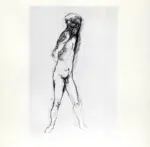 Tavernari, Vittorio , Studio di nudo per "Ecco l'uomo" (opera non realizzata)