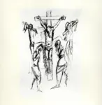 Tavernari, Vittorio , Studio per Crocifissione. Per il Bassorilievo della tomba Lazzaroni, Gallarate