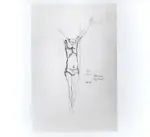 Tavernari, Vittorio , Studio per Crocifisso