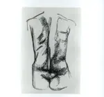 Tavernari, Vittorio , Nudo di schiena