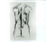 Tavernari, Vittorio , Nudo di schiena