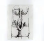 Tavernari, Vittorio , Nudo di schiena