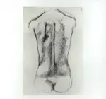 Tavernari, Vittorio , Nudo di schiena