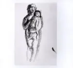 Tavernari, Vittorio , Madre con bambino