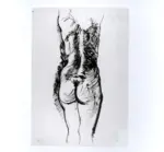 Tavernari, Vittorio , Nudo di schiena