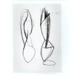 Tavernari, Vittorio , Studio per la scultura in cemento bianco