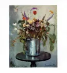 Tirinnanzi, Nino , Vaso di fiori sul tavolo