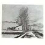 Tosi, Arturo , Paesaggio invernale