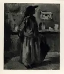 Vagnetti, Gianni , Bozzetto "Pellegrina"" -