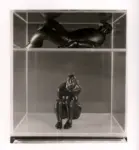 Vangi, Giuliano , Due figure nel plexiglass