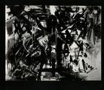 Vedova, Emilio , Dal ciclo della protesta, N:4 1953 (Crocefissione Contemporanea)